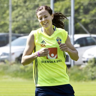 Lotta Schelin är Sveriges damlandslags bästa målskytt genom tiderna.