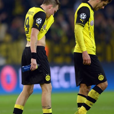 Dortmund kämpade tappert mot Real Madrid men blev utslaget.