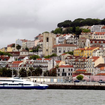 Den historiska delen av Portugals huvudstad Lissabon.