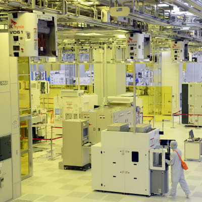 SK Hynix fabrik i Sydkorea ska bygga tre nya prodktionslinjer för halvledare
