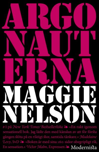 Pärmbild till Maggie Nelsons bok "Argonauterna".