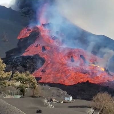 Vulkanutbrottet på La Palma, Kanarieöarna.