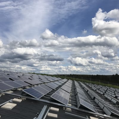 aurinkopaneelit aurinkoenergia sähkö