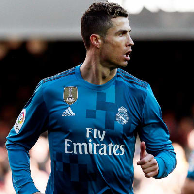 Cristiano Ronaldo firar mål.