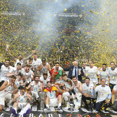 Real Madrid Baloncesto vann Euroleague i herrbasket 2018.