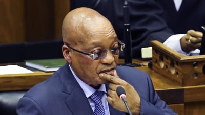 Sydafrikas president Jacob Zuma 17.3.2016
