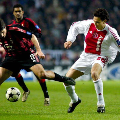 Jari Litmanen Ajaxin pelipaidassa vuonna 2003.