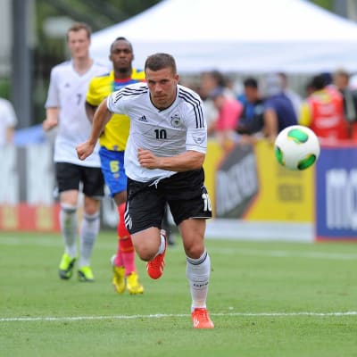 Lukas Podolski, Tyskland-Ecuador maj 2013