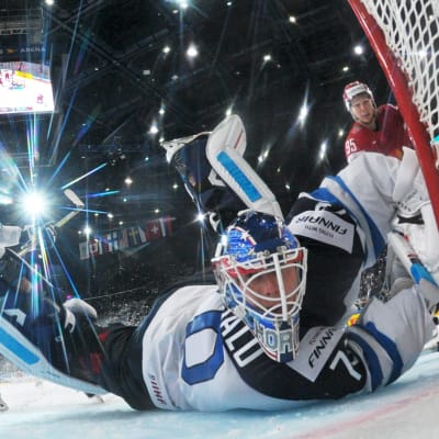 Joonas Korpisalo, Finland-Vitryssland, VM 2017.