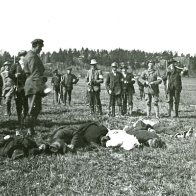 Arkebuseringar av röda 1918 i Västankvarn i Ingå.
