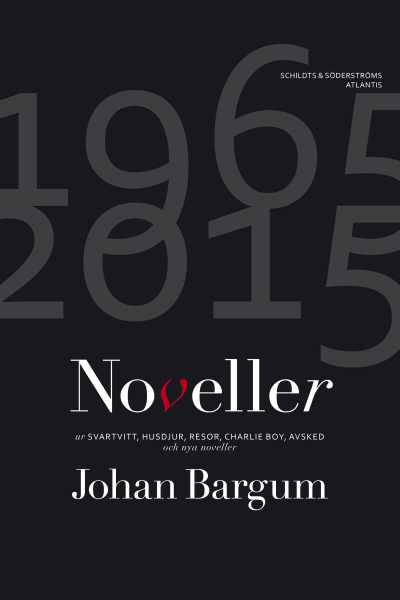 Pärmen till Johan Bargums "Noveller"