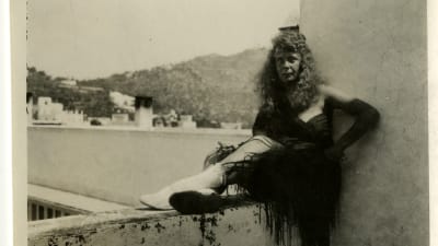 Ulla Bjerne på Capri 1920.