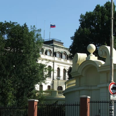 Rysslands ambassad i Prag.