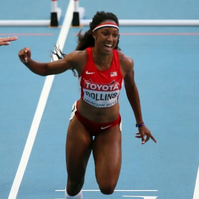 Brianna Rollins knep guldet på 100 meter häck i Moskva
