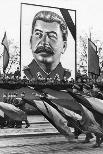 Stalinmarsch i Dresden 1953