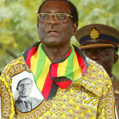 Zimbabwes president Robert Mugabe