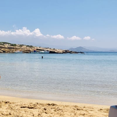 Strand i Grekland