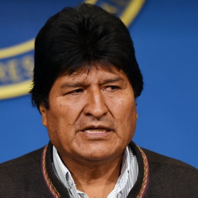 Bolivias president Evo Morales 9.10.2019