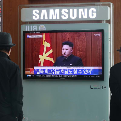 Kim Jong-uns nyårstal i Nordkorea
