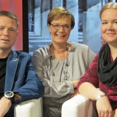 Aki-Mauri Huhtinen, Hilla Blomberg, Anni Myllylä