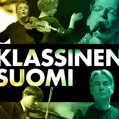 Klassinen Suomi on 10-osainen dokumenttisarja ja uudenlainen tutkimusmatka klassisen musiikin maailmaan - sen kulisseihin ja luovuuden ja tinkimättömän työn todellisuuteen. Kuvassa sarjassa haastateltavia taiteilijoita.