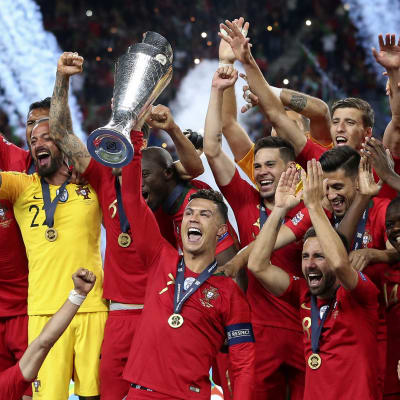 Portugal firar sin Nations League-titel.