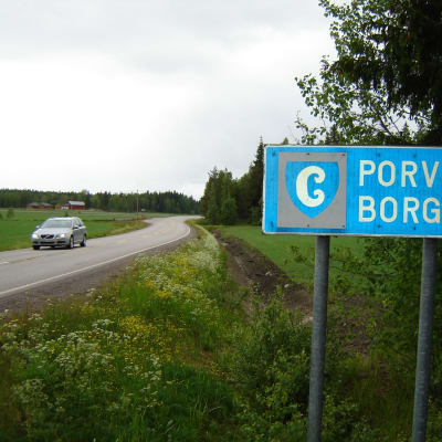 Landsbygd i Borgå