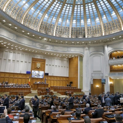 Romanian parlamentin istunto tiistaina 7.2.2017