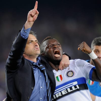 José Mourinho firar seger i Champions League.