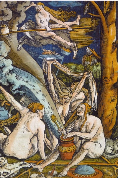 H. Baldung Grien: Häxsabbat (1508-10)