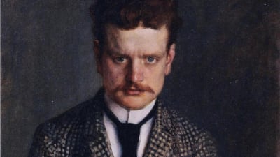 Sibelius målad av Eero Järnefelt.