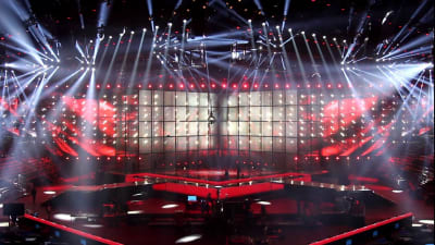Eurovision scen.