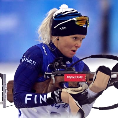 Mari Eder bästa finländare i sprinten.