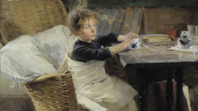 Helene Schjerfbeck: Konvalescenten (1888)