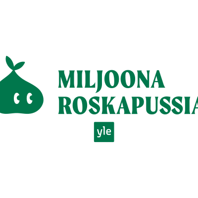 Vihreä Miljoona roskapussia -logo