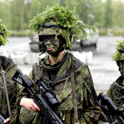 Stridsuppvisning i samband med totalsäkerhetsmässa i Tammerfors sept 2015