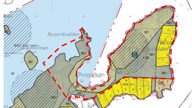 Strömsö ser inte ut att få lov att flytta byggrätt till norra sidan –  Raseborgs stad vill bevara naturvärden – Västnyland – 