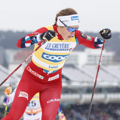 Tiril Udnes Weng Lahden maailmancupissa 2023.