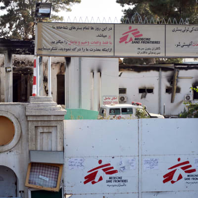 Sjukhuset som bombades i oktober står nu tomt. Läkare utan gränser har dragit sig bort från Kunduz efter attacken som krävde 42 dödsoffer