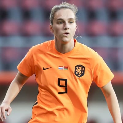 Vivianne Miedema i landslaget.