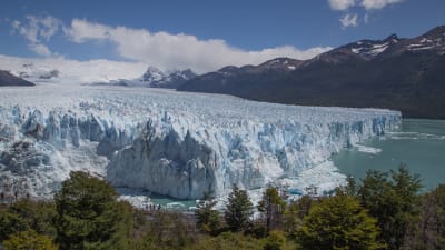 Perito Moreno-glaciären i Patagonien
