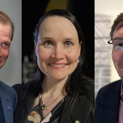 Oskari Valtola, Jaana Strandman ja Vesa Kallio.