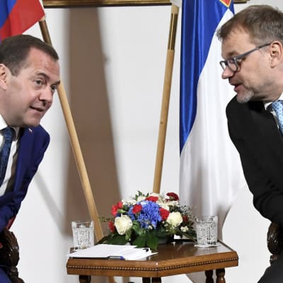 Suomen ja Venäjän pääministerit kertovat tapaamisestaan