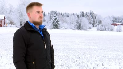Porträttbild på Christoffer Damén.