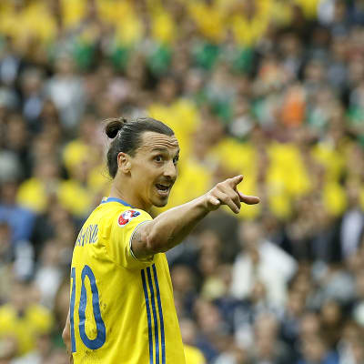 Zlatan Ibrahimovic.