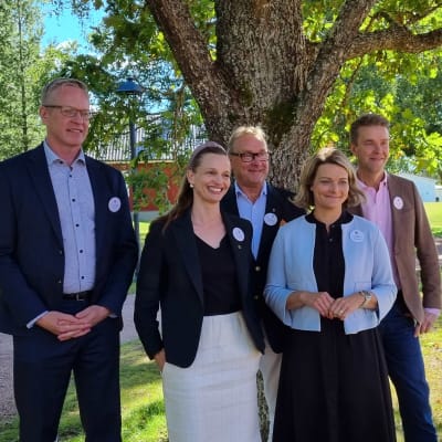 Stadsdirektörer på rad. 