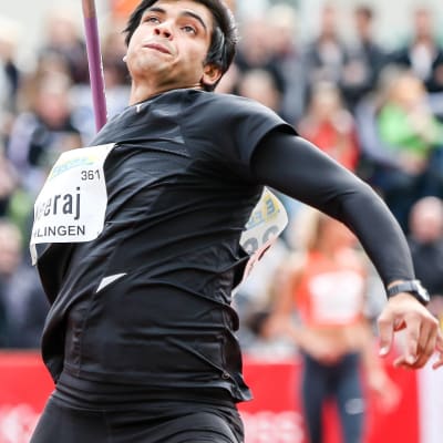 Neeraj Chopra kastade nytt världsrekord i för 20-åringar i Polen.