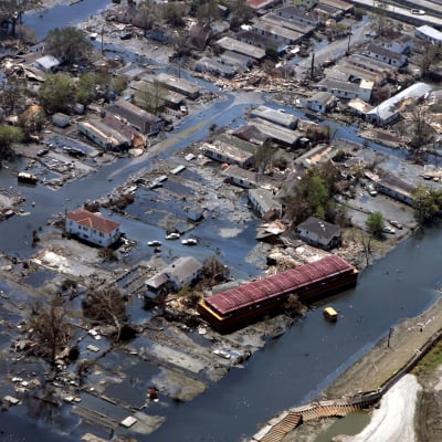 Tio år sedan orkanen Katrina nådde New Orleans.
