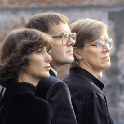 Lilga Kovanko, Antti Litja ja Paavo Piskonen elokuvassa Aurinkotuuli (1980).