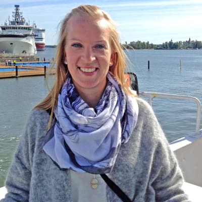 Sandra Bergqvist, teamledare för svenska teamet i Kommunförbundet.